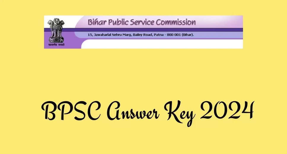 BPSC Assistant Director, Block Agriculture Officer & Other Key 2024: Written Exam Final Answer Key Now Available