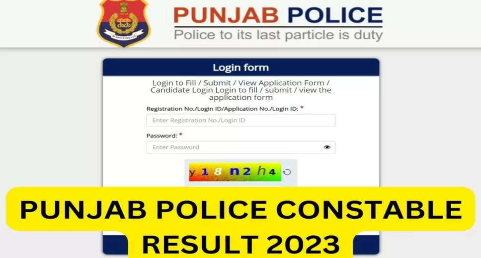 Punjab Police Constable Result 2023 Likely to be Released Soon, Know How to Calculate Cut-Off