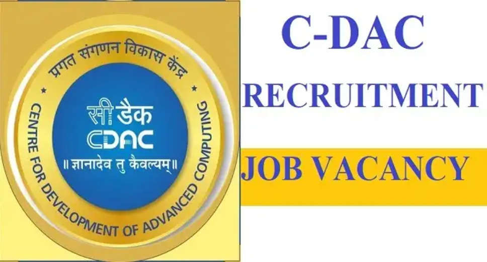 CDAC Group C Recruitment 2024: Notification Released, Verify Qualifications, Salary Details, and Application Process