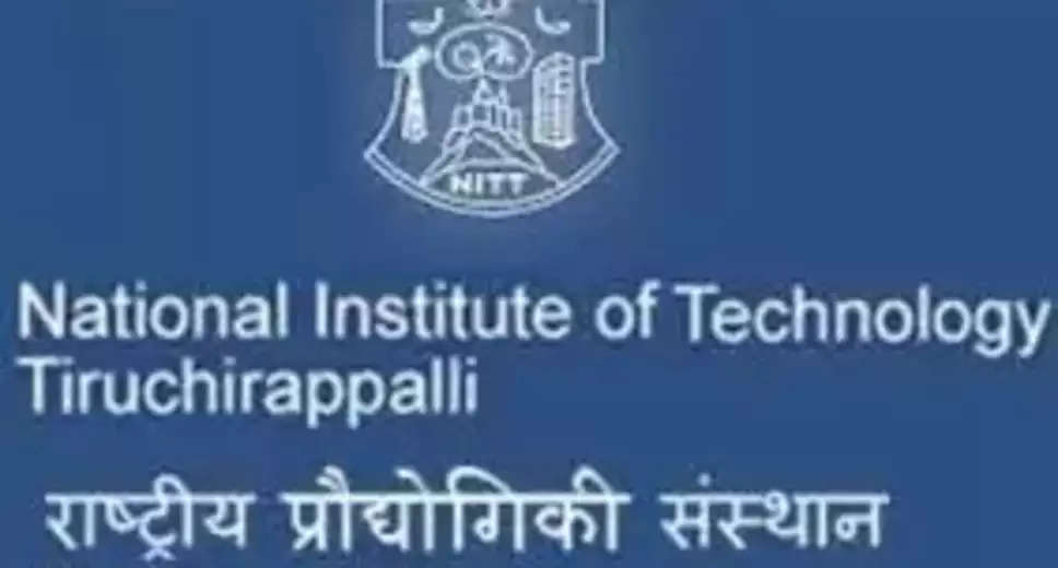  NIT Tiruchirappalli Recruitment 2023 for Junior Research Fellow: Apply Now  NIT Tiruchirappalli is seeking eligible candidates for the available Junior Research Fellow vacancies for the year 2023. If you are interested in applying for the Junior Research Fellow vacancies, you can find all the details below.  Organization: NIT Tiruchirappalli  Post Name: Junior Research Fellow  Total Vacancy: 1 Post  Salary: Rs.31,000 - Rs.35,000 per month  Job Location: Trichy  Last Date to Apply: 22/03/2023  Official Website: nitt.edu  Qualification for NIT Tiruchirappalli Recruitment 2023:  Candidates who wish to apply for the NIT Tiruchirappalli Recruitment 2023 must possess an M.E/M.Tech degree.  Vacancy Count:  The total number of Junior Research Fellow vacancies available in NIT Tiruchirappalli Recruitment 2023 is 1.  Salary:  The selected candidates will receive a salary of Rs.31,000 - Rs.35,000 per month for the Junior Research Fellow vacancies.  Job Location:  The job location for the Junior Research Fellow vacancies in NIT Tiruchirappalli Recruitment 2023 is Trichy.  Apply Online Last Date:  The last date to apply for NIT Tiruchirappalli Recruitment 2023 is 22/03/2023. Interested candidates can apply before the last date by visiting the official website nitt.edu.  Steps to apply for NIT Tiruchirappalli Recruitment 2023:  Candidates can follow the below-mentioned steps to apply for NIT Tiruchirappalli Recruitment 2023.  Visit the official website of NIT Tiruchirappalli, nitt.edu.  Look for NIT Tiruchirappalli Recruitment 2023 notifications.  Read the notification thoroughly before proceeding.  Check the mode of application and then proceed further.