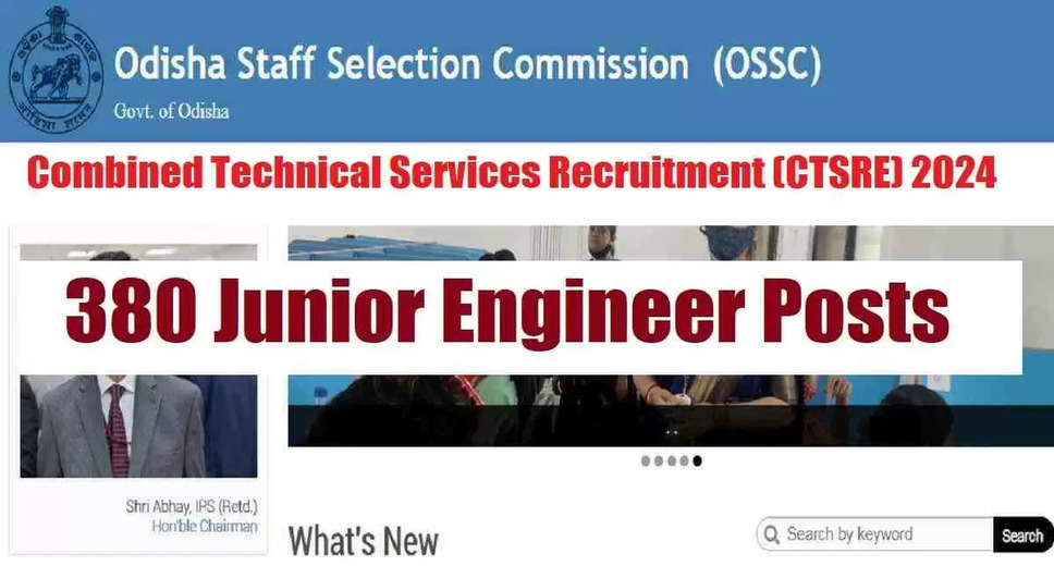 OSSC Combined Technical Service (Group B) Recruitment 2024: Apply Now for 380 Posts