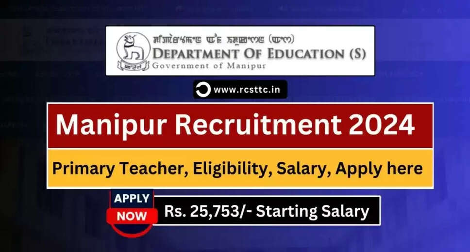 Manipur Prisons and Correctional Department Extends Last Date for Offline Form Submission for Various Vacancies in 2024