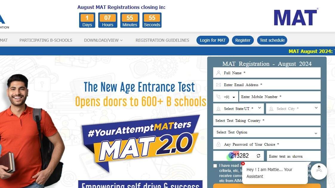 AIMA MAT 2024 Registration Deadline Today; Don't Miss the August 25 Exam