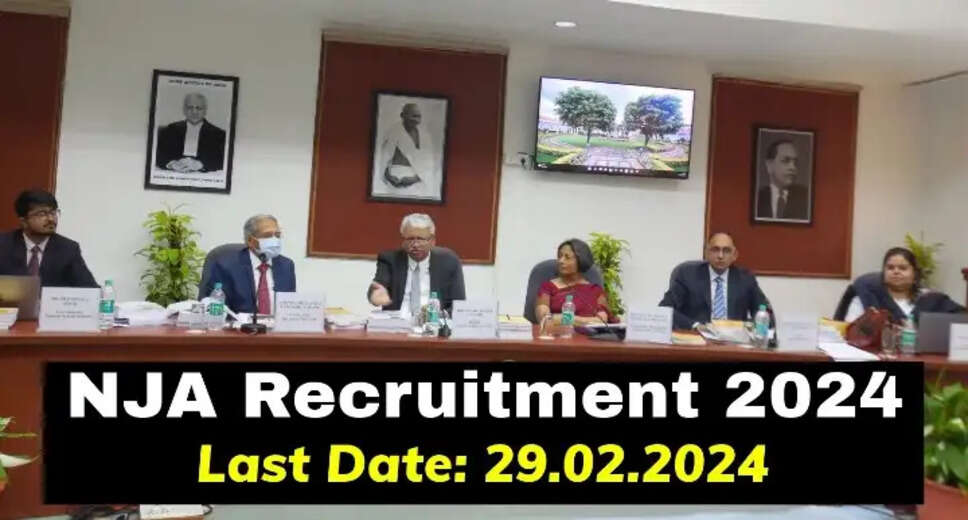 National Judicial Academy Announces Openings: Attractive Salaries Up to 1.77 Lakhs P.M.!