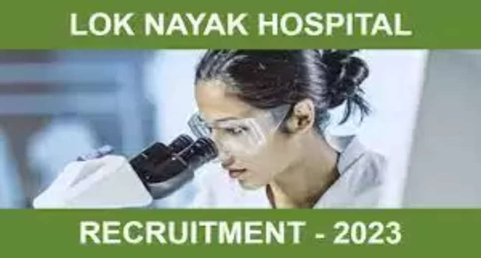 Lok Nayak Hospital Recruitment 2023: Apply for Project Technician III Vacancy in New Delhi  Are you looking for a job opportunity in the healthcare sector? If yes, then Lok Nayak Hospital has brought a golden opportunity for you. Lok Nayak Hospital is hiring eligible candidates for Project Technician III vacancies. Interested candidates can go through the job details and apply using the link provided in the official notification.  Organization: Lok Nayak Hospital Recruitment 2023  Post Name: Project Technician III  Total Vacancy: 1 Posts  Salary: Rs.18,000 - Rs.18,000 Per Month  Job Location: New Delhi  Walk-in Date: 14/03/2023  Official Website:  Eligibility Criteria for Lok Nayak Hospital Recruitment 2023  Qualification:  Qualification is one of the most important criteria for any job. For Lok Nayak Hospital Recruitment 2023, the qualification required is B.Sc, 12TH, DMLT.  Vacancy Count:  Lok Nayak Hospital invites candidates to fill the vacant positions in New Delhi. Eligible candidates alone can go through the official notification and apply for the job. The vacancy count for Lok Nayak Hospital Recruitment 2023 is 1.  Salary:  Candidates who applied for Lok Nayak Hospital Recruitment will be selected based on the selection process as mentioned above. Selected candidates will get a pay scale of Rs.18,000 - Rs.18,000 Per Month.  Job Location:  Location of the job is one of the criteria that candidates looking for jobs need to be apprised of. Lok Nayak Hospital is hiring candidates for Project Technician III vacancies in New Delhi.  Walk-in Date:  Candidates who wish to join as Project Technician III in Lok Nayak Hospital can attend the walk-in interview on 14/03/2023. The address and other details will be mentioned in the official notification.  Walk-in Process:  14/03/2023 is the walk-in date for Lok Nayak Hospital Recruitment 2023. Candidates must reach the venue on time and also carry the required documents for the interview. The details about the walk-in process will be stated in the official notification. Get the notification PDF from the link provided below.