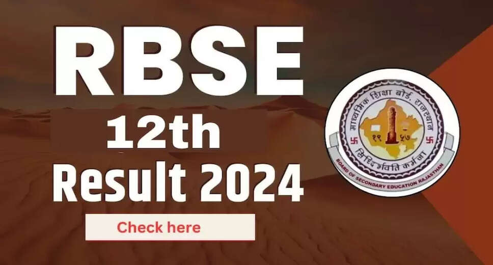 Rajasthan Board 12th Arts Result 2024 Declared: Girls Lead in Pass Percentage and First Division