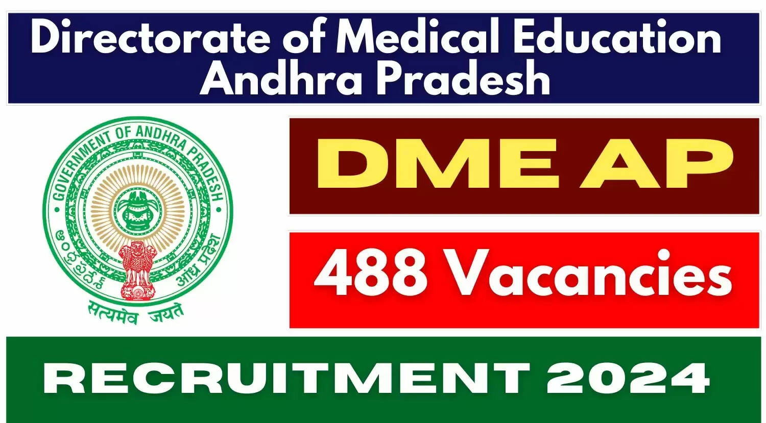 चिकित्सा शिक्षा निदेशालय (DME), आंध्र प्रदेश ने नियमित आधार पर सहायक प्रोफेसर की भर्ती के लिए अधिसूचना जारी की है। योग्य उम्मीदवार जो मानदंडों को पूरा करते हैं, वे ऑनलाइन आवेदन कर सकते हैं।
