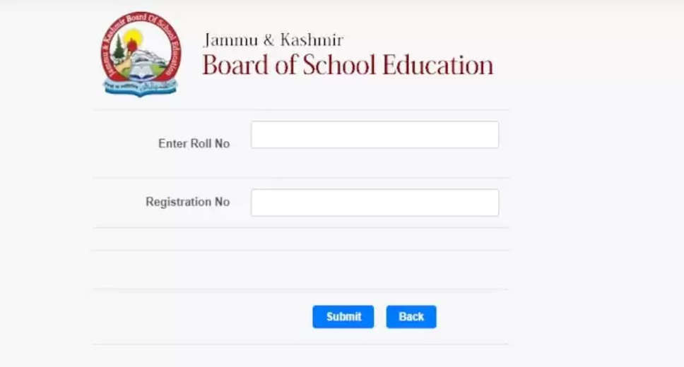 JKBOSE Class 12 Result 2024 Declared: Steps to Check Your Marks