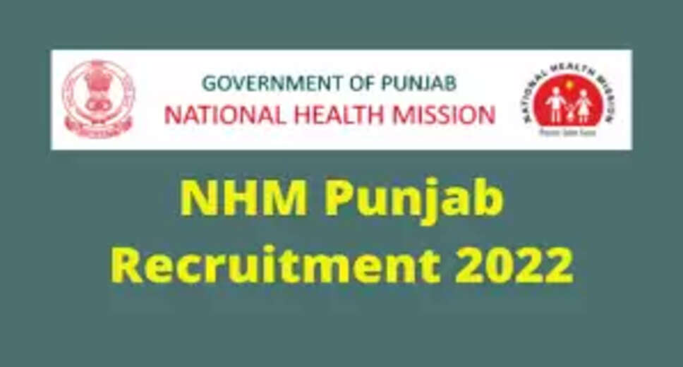 NHM, PUNJAB Recruitment 2022: A great opportunity has emerged to get a job (Sarkari Naukri) in National Health Mission, Punjab (NHM, PUNJAB). NHM, PUNJAB has invited applications for the House Surgeon posts. Interested and eligible candidates who want to apply for these vacant posts (NHM, PUNJAB Recruitment 2022), they can apply by visiting the official website of NHM, PUNJAB, nhm.punjab.gov.in. The last date to apply for these posts (NHM, PUNJAB Recruitment 2022) is 15 December 2022.    Apart from this, candidates can also apply for these posts (NHM, PUNJAB Recruitment 2022) by directly clicking on this official link nhm.punjab.gov.in. If you want more detailed information related to this recruitment, then you can see and download the official notification (NHM, PUNJAB Recruitment 2022) through this link NHM, PUNJAB Recruitment 2022 Notification PDF. A total of 88 posts will be filled under this recruitment (NHM, PUNJAB Recruitment 2022) process.    Important Dates for NHM, PUNJAB Recruitment 2022  Online Application Starting Date –  Last date for online application - 15 December 2022  Details of posts for NHM, PUNJAB Recruitment 2022  Total No. of Posts – House Surgeon – 88 Posts  Eligibility Criteria for NHM, PUNJAB Recruitment 2022  House Surgeon - MBBS degree from recognized institute with experience  Age Limit for NHM, PUNJAB Recruitment 2022  House Surgeon - The maximum age of the candidates will be valid as per the rules of the department.  Salary for NHM, PUNJAB Recruitment 2022  House Surgeon: As per the rules of the department  Selection Process for NHM, PUNJAB Recruitment 2022  House Surgeon - Will be done on the basis of written test.  How to Apply for NHM, PUNJAB Recruitment 2022  Interested and eligible candidates can apply through the official website of NHM, PUNJAB (nhm.punjab.gov.in) latest by 15 December 2022. For detailed information in this regard, refer to the official notification given above.    If you want to get a government job, then apply for this recruitment before the last date and fulfill your dream of getting a government job. You can visit naukrinama.com for more such latest government jobs information.