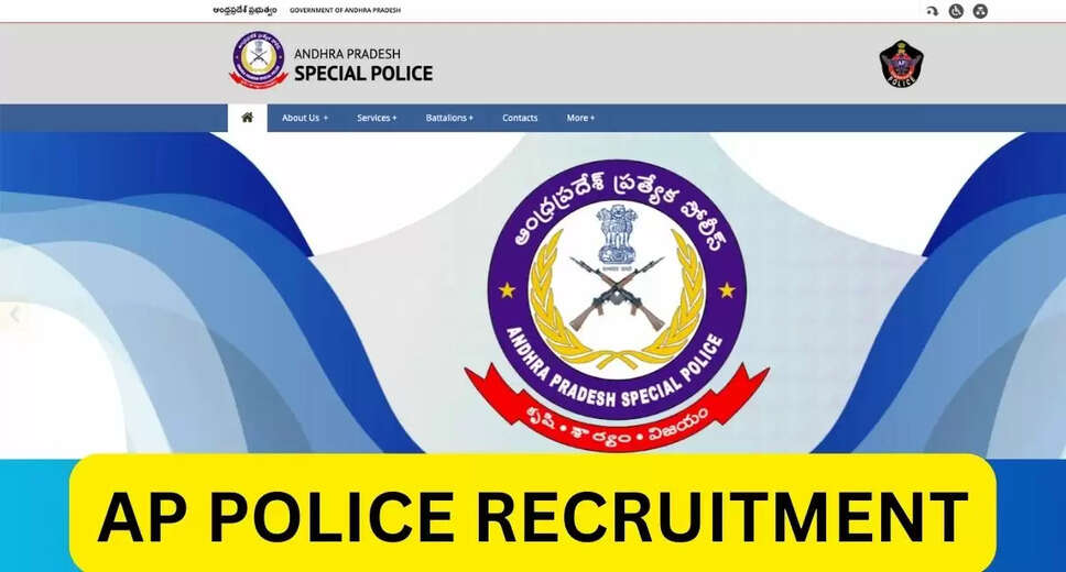 ANDHRA PRADESH POLICE Recruitment 2022: State Level Police Recruitment Board (SLPRB AP), Andhra Pradesh (ANDHRA PRADESH POLICE) has got a great opportunity to get a job (Sarkari Naukri). ANDHRA PRADESH POLICE has sought applications to fill Police Constable posts (ANDHRA PRADESH POLICE Recruitment 2022). Interested and eligible candidates who want to apply for these vacant posts (ANDHRA PRADESH POLICE Recruitment 2022), they can apply by visiting the official website of ANDHRA PRADESH POLICE slprb.ap.gov.in. The last date to apply for these posts (ANDHRA PRADESH POLICE Recruitment 2022) is 28 December 2022.    Apart from this, candidates can also apply for these posts (ANDHRA PRADESH POLICE Recruitment 2022) directly by clicking on this official link slprb.ap.gov.in. If you need more detailed information related to this recruitment, then you can view and download the official notification (ANDHRA PRADESH POLICE Recruitment 2022) through this link ANDHRA PRADESH POLICE Recruitment 2022 Notification PDF. A total of 6100 posts will be filled under this recruitment (ANDHRA PRADESH POLICE Recruitment 2022) process.    Important Dates for ANDHRA PRADESH POLICE Recruitment 2022  Online Application Starting Date –  Last date for online application - 28 December 2022  Location- Hyderabad  Details of posts for ANDHRA PRADESH POLICE Recruitment 2022  Total No. of Posts – Police Constable – 6100 Posts  Eligibility Criteria for ANDHRA PRADESH POLICE Recruitment 2022  Police Constable: 12th pass from recognized institute and having experience.  Age Limit for ANDHRA PRADESH POLICE Recruitment 2022  Police Constable - The age of the candidates will be valid as per the rules of the department.  Salary for ANDHRA PRADESH POLICE Recruitment 2022  Police Constable: As per rules  Selection Process for ANDHRA PRADESH POLICE Recruitment 2022  Will be done on the basis of written test.  How to apply for Andhra Pradesh Police Recruitment 2022?  Interested and eligible candidates can apply through the official website of ANDHRA PRADESH POLICE (slprb.ap.gov.in) by 28 December 2022. For detailed information in this regard, refer to the official notification given above.  If you want to get a government job, then apply for this recruitment before the last date and fulfill your dream of getting a government job. You can visit naukrinama.com for more such latest government jobs information.