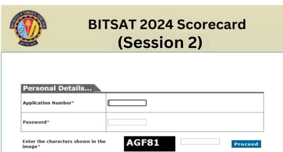 BITSAT Session 2 2024 Scorecard Release Tomorrow – Steps to Download