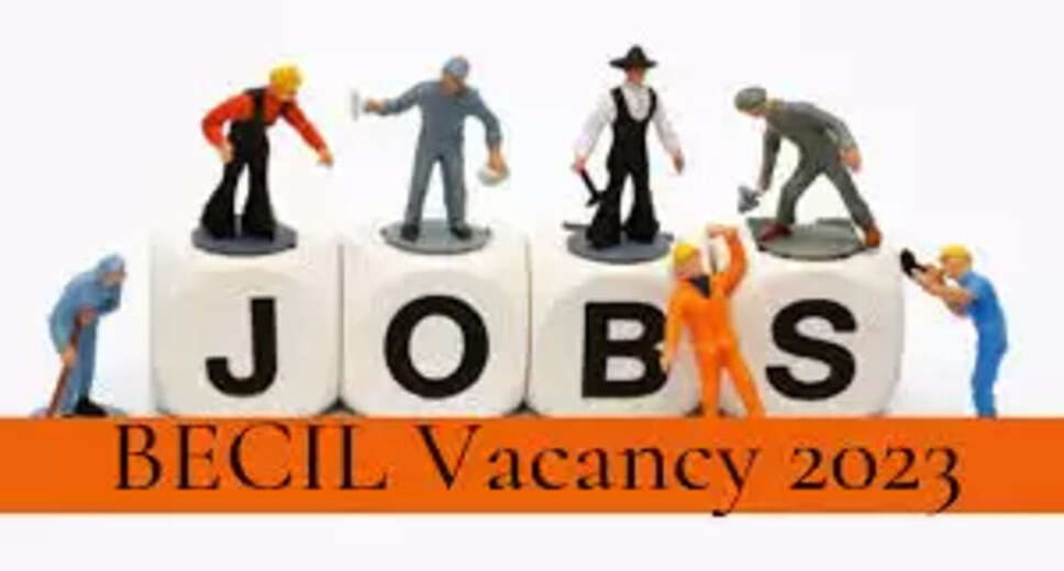 BECIL Recruitment 2023: A great opportunity has emerged to get a job (Sarkari Naukri) in Broadcast Engineering Consultants India Limited (BECIL). BECIL has sought applications to fill the Senior Accountant, Executive and other posts (BECIL Recruitment 2023). Interested and eligible candidates who want to apply for these vacant posts (BECIL Recruitment 2023), can apply by visiting the official website of BECIL at becil.com. The last date to apply for these posts (BECIL Recruitment 2023) is 27 January 2023. Apart from this, candidates can also apply for these posts (BECIL Recruitment 2023) by directly clicking on this official link becil.com. If you want more detailed information related to this recruitment, then you can see and download the official notification (BECIL Recruitment 2023) through this link BECIL Recruitment 2023 Notification PDF. A total of 19 posts will be filled under this recruitment (BECIL Recruitment 2023) process. Important Dates for BECIL Recruitment 2023 Online Application Starting Date – Last date for online application - 27 January 2023 Details of posts for BECIL Recruitment 2023 Total No. of Posts- Senior Accountant, Executive & Other: 19 Posts Eligibility Criteria for BECIL Recruitment 2023 Senior Accountant, Executive & Other: Possess Post Graduate, MBA degree from recognized Institute and having experience Age Limit for BECIL Recruitment 2023 Senior Accountant, Executive and Others - Candidates age limit will be 32 years. Salary for BECIL Recruitment 2023 Senior Accountant, Executive & Other: 35000/- Selection Process for BECIL Recruitment 2023 Senior Accountant, Executive & Other: Will be done on the basis of Interview. How to apply for BECIL Recruitment 2023 Interested and eligible candidates can apply through the official website of BECIL (becil.com) by 27 January 2023. For detailed information in this regard, refer to the official notification given above. If you want to get a government job, then apply for this recruitment before the last date and fulfill your dream of getting a government job. You can visit naukrinama.com for more such latest government jobs information.
