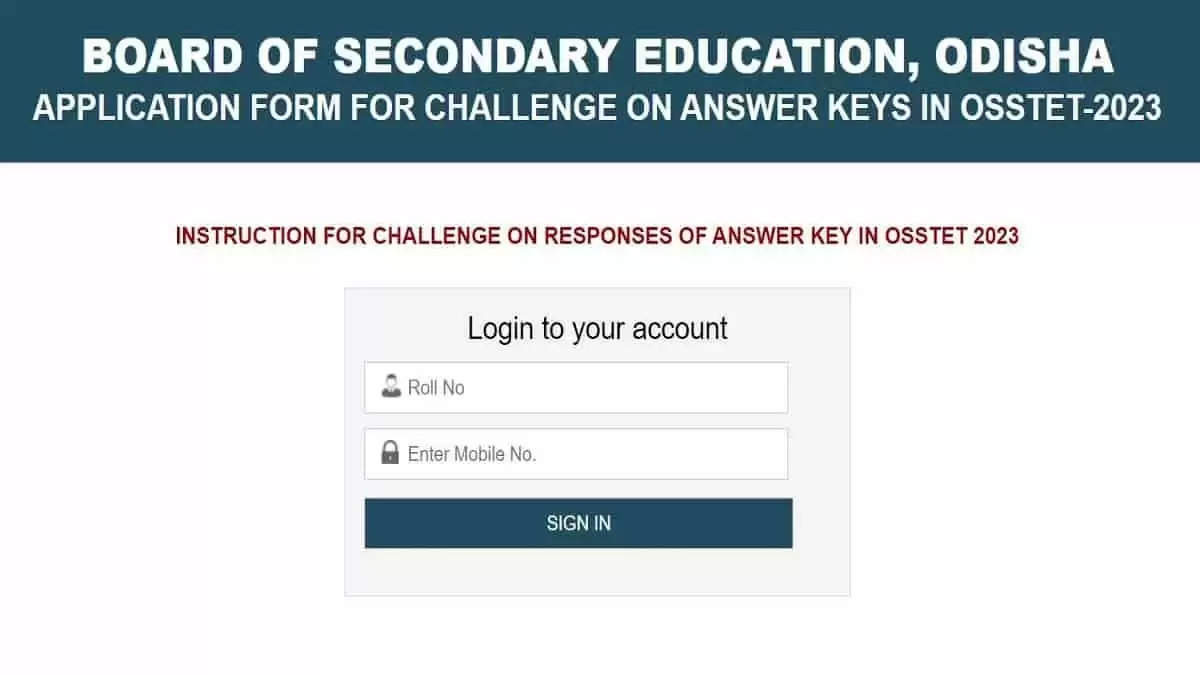 OSSTET Answer Key 2024 Released: Check Scoring Answer Key Here