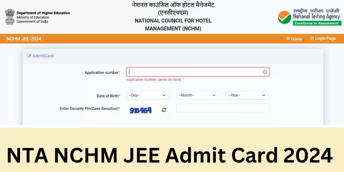 NCHM JEE 2024 Admit Card Released: Step-by-Step Guide To Download From ...