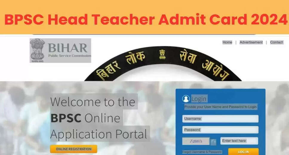 BPSC 2024 Head Teacher Written Exam Admit Card Released – Download Now