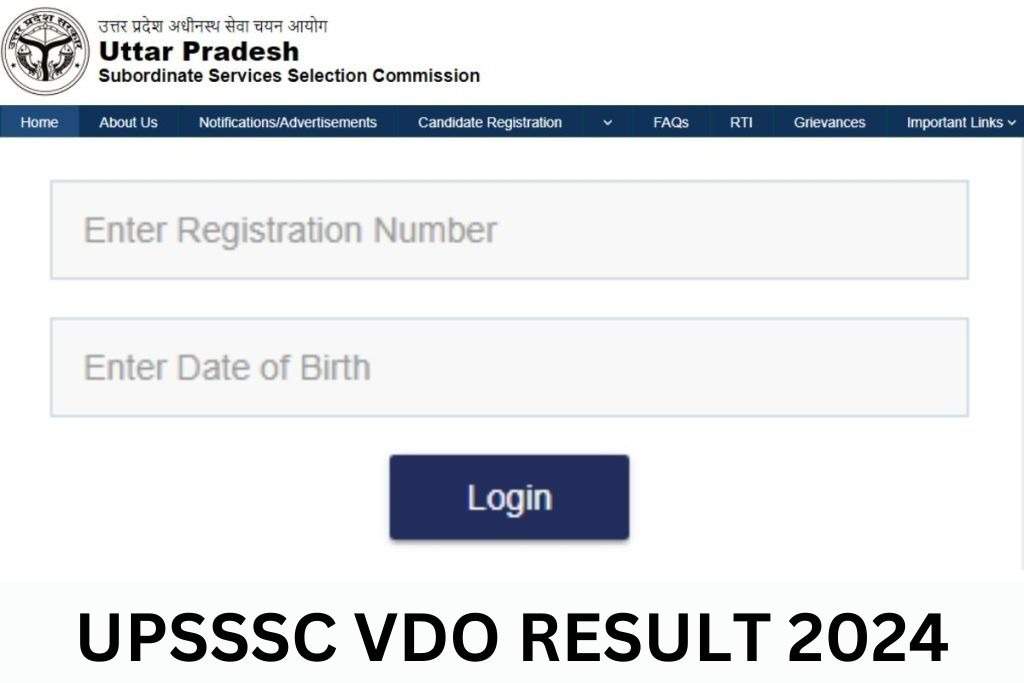 UPSSSC VDO 2018 Final Result Released: Check Your Final Scores Now