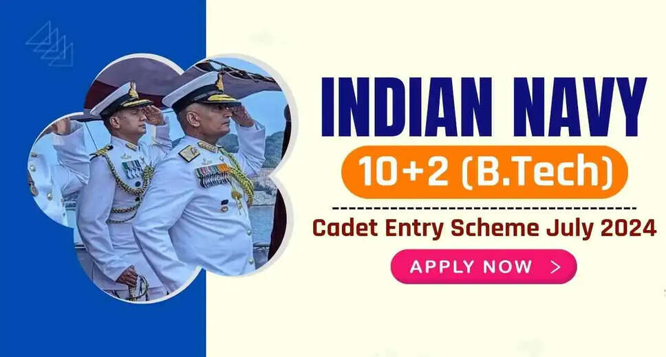 Indian Navy B.Tech Recruitment 2024 Open - 35 Permanent Commission Posts!