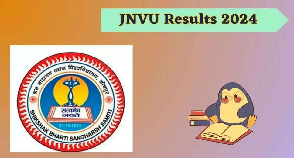 JNVU Declares 2024 Results: Check Your UG and PG Marksheets Now