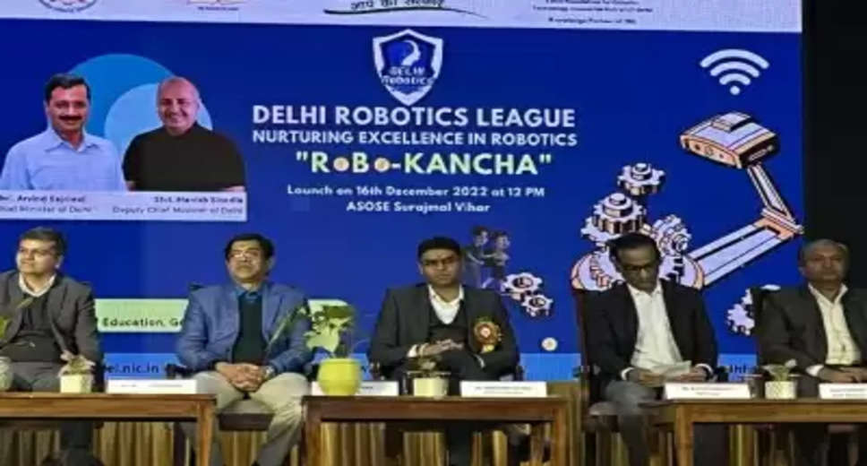 'Delhi Robotics League' for school students launched