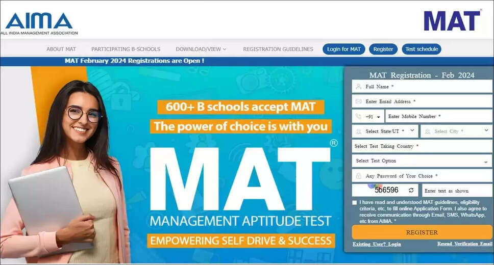 Last Chance to Register for MAT 2024 February Phase: Registration Ends Tomorrow
