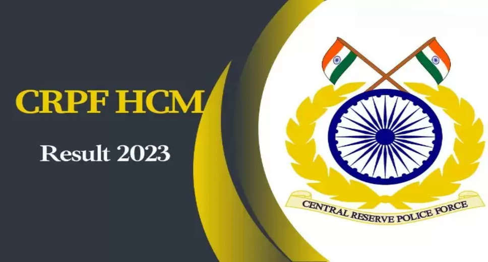 CRPF HC Ministerial Final Result 2024 Announced: Check Selection List Now