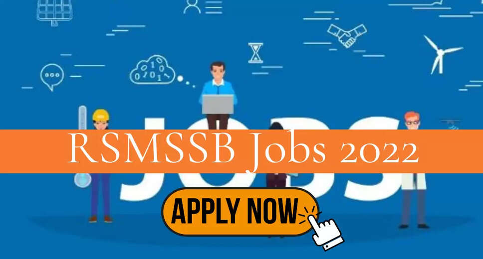 RSMSSB Recruitment 2022: A great opportunity has emerged to get a job (Sarkari Naukri) in the Rajasthan Subordinate and Ministerial Services Selection Board (RSMSSB). RSMSSB has sought applications to fill the posts of Upper Primary School Teacher (RSMSSB Recruitment 2022). Interested and eligible candidates who want to apply for these vacant posts (RSMSSB Recruitment 2022), they can apply by visiting the official website of RSMSSB, rsmssb.rajasthan.gov.in. The last date to apply for these posts (RSMSSB Recruitment 2022) is 19 January 2023. Apart from this, candidates can also apply for these posts (RSMSSB Recruitment 2022) by directly clicking on this official link rsmssb.rajasthan.gov.in. If you need more detailed information related to this recruitment, then you can view and download the official notification (RSMSSB Recruitment 2022) through this link RSMSSB Recruitment 2022 Notification PDF. A total of 48000 posts will be filled under this recruitment (RSMSSB Recruitment 2022) process. Important Dates for RSMSSB Recruitment 2022 Online application start date – 21 December 2022 Last date for online application - 19 January 2023 Details of posts for RSMSSB Recruitment 2022 Total No. of Posts- 48000 Eligibility Criteria for RSMSSB Recruitment 2022 Upper Primary School Teacher - Bachelor's degree from recognized institute and experience Age Limit for RSMSSB Recruitment 2022 Upper Primary School Teacher – The maximum age of the candidates will be 40 years. Salary for RSMSSB Recruitment 2022 Upper Primary School Teacher - As per the rules of the department Selection Process for RSMSSB Recruitment 2022 Upper Primary School Teacher – Will be done on the basis of written test. How to apply for RSMSSB Recruitment 2022 Interested and eligible candidates can apply through the official website of RSMSSB (rsmssb.rajasthan.gov.in) by 19 January 2023. For detailed information in this regard, refer to the official notification given above. If you want to get a government job, then apply for this recruitment before the last date and fulfill your dream of getting a government job. You can visit naukrinama.com for more such latest government jobs information.