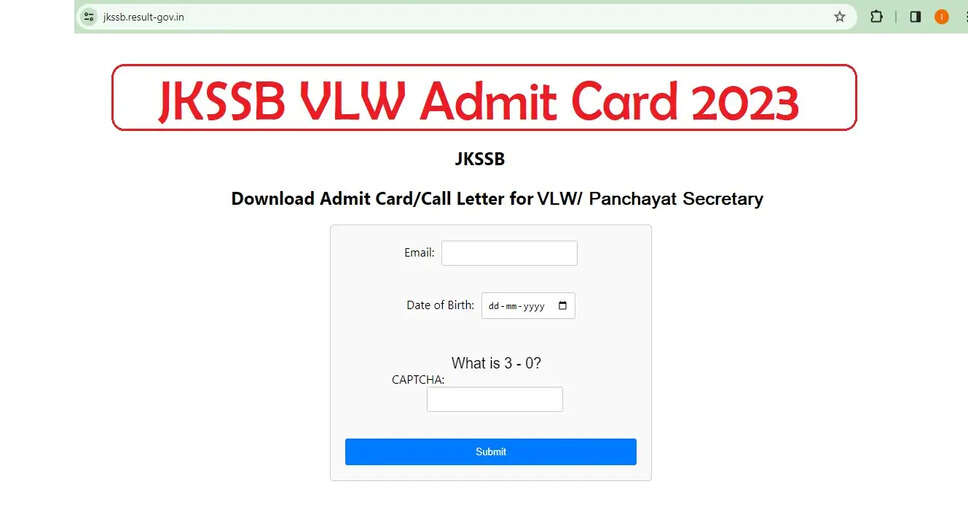 JKSSB VLW Admit Card 2023 (OUT): Download Panchayat Secretary Call Letter Link at jkssb.nic.in Show me 5 titles of other website which have posted LAtest similar content with diffrent title in hindi also mention the website name infront of titles. also write some unique titles according to other websites.. and Show me 5 titles of other website which have posted LAtest similar content with diffrent title in english also mention the website name infront of titles. also write some unique titles according to other websites..