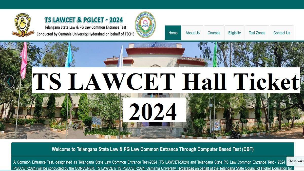 TS LAWCET 2024 Hall Ticket Released: Download Now from lawcet.tsche.ac.in; Step-by-Step Guide Included