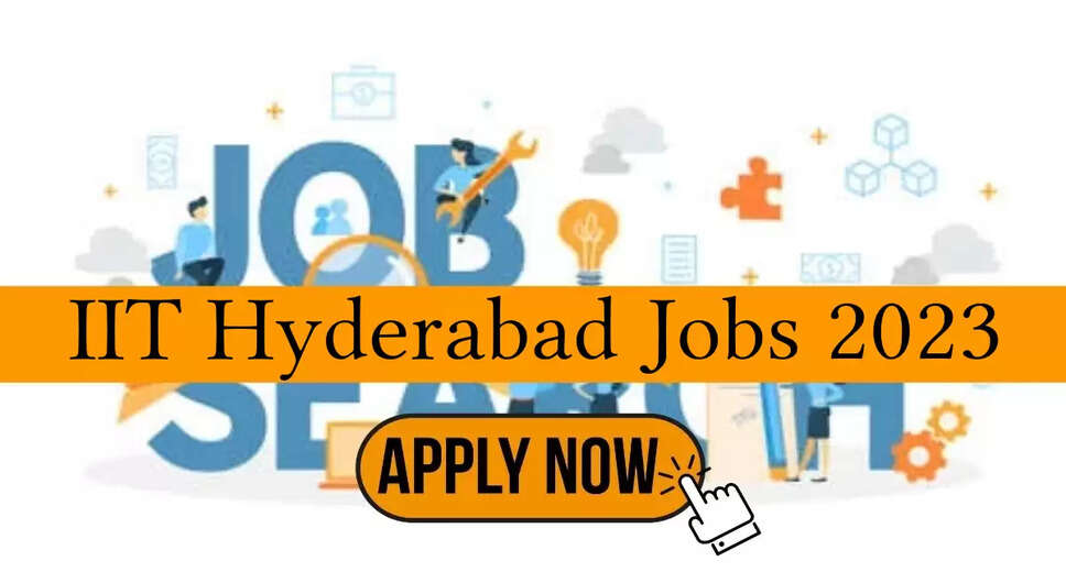 IIT HYDERABAD Recruitment 2023: A great opportunity has emerged to get a job (Sarkari Naukri) in the Indian Institute of Technology Hyderabad (IIT HYDERABAD). IIT HYDERABAD has sought applications to fill the posts of Duty Medical Officer (IIT HYDERABAD Recruitment 2023). Interested and eligible candidates who want to apply for these vacant posts (IIT HYDERABAD Recruitment 2023), they can apply by visiting the official website of IIT HYDERABAD iith.ac.in. The last date to apply for these posts (IIT HYDERABAD Recruitment 2023) is 27 February 2023. Apart from this, candidates can also apply for these posts (IIT HYDERABAD Recruitment 2023) directly by clicking on this official link iith.ac.in. If you want more detailed information related to this recruitment, then you can see and download the official notification (IIT HYDERABAD Recruitment 2023) through this link IIT HYDERABAD Recruitment 2023 Notification PDF. A total of 3 posts will be filled under this recruitment (IIT HYDERABAD Recruitment 2023) process. Important Dates for IIT HYDERABAD Recruitment 2023 Starting date of online application - Last date for online application – 27 February 2023 Location- Hyderabad Details of posts for IIT HYDERABAD Recruitment 2023 Total No. of Posts- 3 Eligibility Criteria for IIT HYDERABAD Recruitment 2023 Duty Medical Officer – MBBS degree pass and experience Age Limit for IIT HYDERABAD Recruitment 2023 The maximum age of the candidates will be valid 40 years Salary for IIT HYDERABAD Recruitment 2023 Duty Medical Officer – 60000/- Selection Process for IIT HYDERABAD Recruitment 2023 Selection Process Candidates will be selected on the basis of written test. How to apply for IIT HYDERABAD Recruitment 2023? Interested and eligible candidates can apply through the official website of IIT HYDERABAD (iith.ac.in) till 27 February. For detailed information in this regard, refer to the official notification given above. If you want to get a government job, then apply for this recruitment before the last date and fulfill your dream of getting a government job. You can visit naukrinama.com for more such latest government jobs information.