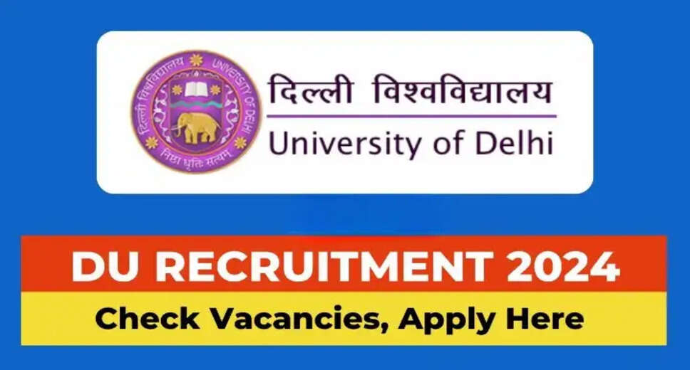 Delhi University Recruitment 2024 Notification Out for 54 Faculty Posts, Check Eligibility and How to Apply  Show me 5 titles of other website which have posted LAtest similar content with diffrent title in english  and  Show me 5 titles of other website which have posted LAtest similar content with diffrent title in hindi