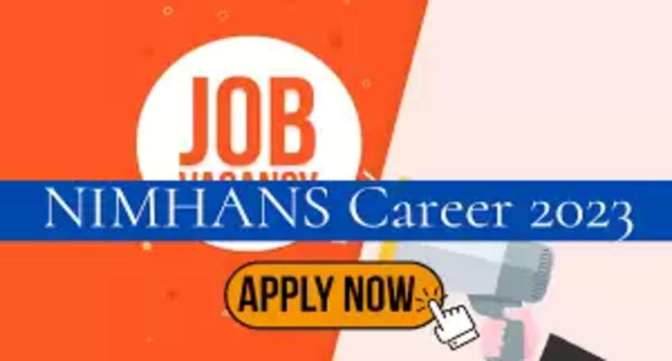 NIMHANS Recruitment 2023: Apply for 1 Project Nurse Vacancy in Bangalore Looking for a career opportunity in the healthcare sector? National Institute of Mental Health and Neuro Sciences (NIMHANS) has announced its recruitment drive for the post of Project Nurse. Interested candidates can apply for the vacancy before the last date of application, 28th March 2023. NIMHANS Recruitment 2023 Details Organization: National Institute of Mental Health and Neuro Sciences (NIMHANS) Post Name: Project Nurse Total Vacancy: 1 Post Salary: Rs.25,000 - Rs.25,000 Per Month Job Location: Bangalore Last Date to Apply: 28/03/2023 Official Website: nimhans.ac.in Qualification for NIMHANS Recruitment 2023 To apply for the Project Nurse vacancy in NIMHANS, candidates must have a B.Sc degree. The official notification provides further details on eligibility criteria, required documents, and other essential information. NIMHANS Recruitment 2023 Salary Selected candidates for the Project Nurse post will receive a salary of Rs.25,000 - Rs.25,000 Per Month. Job Location for NIMHANS Recruitment 2023 The job location for the NIMHANS Recruitment 2023 is Bangalore. NIMHANS Recruitment 2023 Apply Online Last Date The last date to apply for NIMHANS Recruitment 2023 is 28/03/2023. To apply for the job, interested and eligible candidates can follow the application process given below. Steps to Apply for NIMHANS Recruitment 2023 Step 1: Visit the official website of NIMHANS, nimhans.ac.in Step 2: Look for the official notification for NIMHANS Recruitment 2023 Step 3: Read the details and check the mode of application Step 4: Follow the instructions and apply for the Project Nurse vacancy Candidates are advised to visit the official website to clear any doubts regarding the recruitment process.