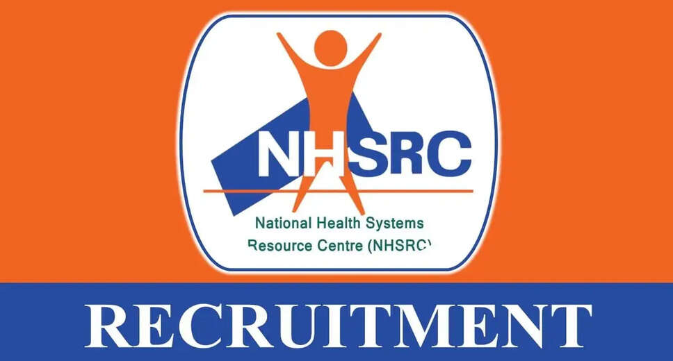 NHSRC Recruitment 2024: Apply for Consultant Posts, Earn Up to Rs. 2.6 Lakh Per Month