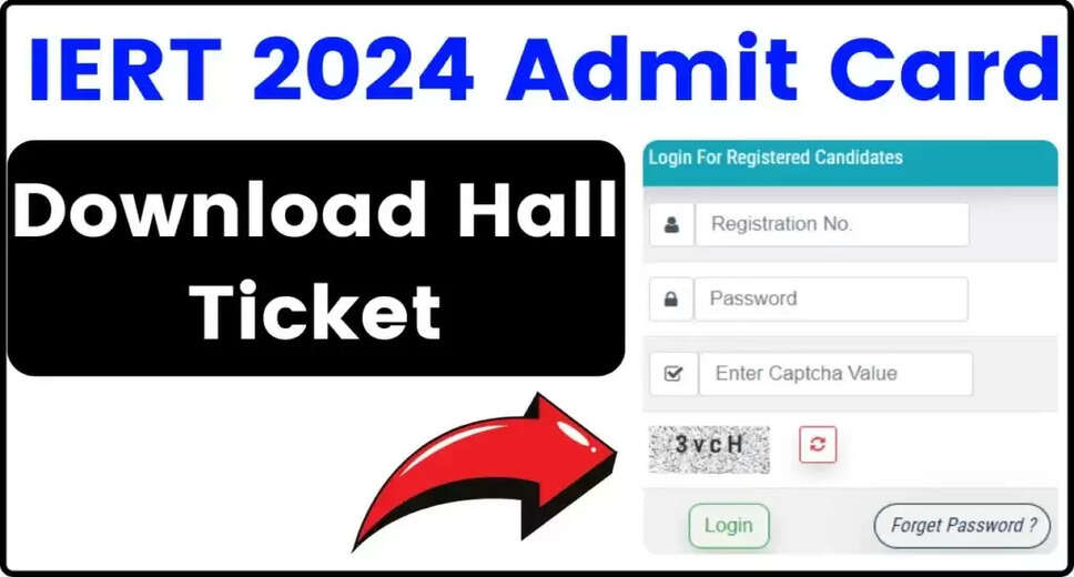 IERT Prayagraj Entrance Exam 2024: Admit Card Released for Download