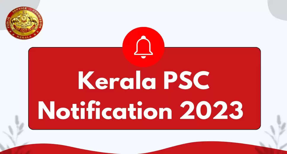 Kerala PSC Recruitment 2023: Apply Online for 81 Vacancies  Kerala Public Service Commission (Kerala PSC) has released a notification for the recruitment of various posts like Assistant Professor, Medical Officer, Assistant Engineer, Librarian, and many others. The total number of vacancies available for Kerala PSC Recruitment 2023 is 81. Interested candidates who meet the eligibility criteria can apply online on or before 31st May 2023. In this blog post, we will discuss the eligibility criteria, important dates, vacancy details, and application process for Kerala PSC Recruitment 2023.  Important Dates for Kerala PSC Recruitment 2023  The application process for Kerala PSC Recruitment 2023 started on 29th April 2023, and the last date to apply online is 31st May 2023. Candidates are advised to apply online well before the last date to avoid any last-minute rush. The complete schedule of important dates is given below:  Starting Date for Apply Online: 29-04-2023 Last Date for Apply Online: 31-05-2023  Vacancy Details for Kerala PSC Recruitment 2023  The total number of vacancies available for Kerala PSC Recruitment 2023 is 81. The post-wise vacancy details are given in the table below:  Advt No.  Post Name  Total  Age Limit  Qualification  029/2023  Assistant Professor  01  20-46  PG in Ayurveda  030/2023  Medical Officer (Visha)  01  19-41  M.D(Ayurveda) Visha/Agadathantra  031/2023  Soil Survey Officer/Research Asst/Cartographer/Tech Asst  14  20-36  Degree in Agriculture  032/2023  Non-Vocational Teacher (Junior)  04  23-40  Degree, PG (Relevant Discipline)  033/2023  Librarian Gr. III  02  18-36  Any Degree  034/2023  Assistant Engineer (Electrical)  16  -  B.Tech (Electrical/Electronics Engg)  035/2023  Steward  02  18-36  SSLC  036/2023  Agricultural Officer (Part I General)  09  18-40  Degree (Agriculture or Horticulture)  037/2023  Agricultural Officer (Part II Society)  09  18-50  Degree (Agriculture or Horticulture)  038/2023  Assistant Pharmacist  02  18-36  D.Pharm/Pre-Degree/ Plus Two/ VHSE  039/2023  Plumber  02  18-36  SSLC  040/2023  Electrician  01  18-36  Diploma (Electrical Engg)  041/2023  L. P School Teacher (Kannada Medium)  01  -  SSLC, HSE, Pre-Degree, TTC (Kannada)  042/2023  Assistant Professor in Law  01  22-45
