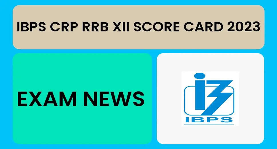 IBPS RRB XII Score Card Link Activated: Download Scorecards Here