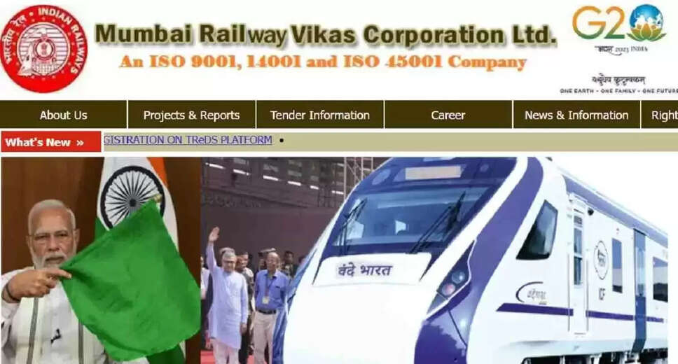 Mumbai Railway Vikas Corporation Limited (MRVC) Recruitment 2024 for Manager Posts [Apply Now] 
