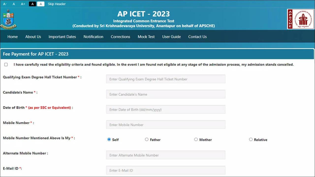 AP ICET 2024 Registration Deadline Without Late Fee Ends Today Apply
