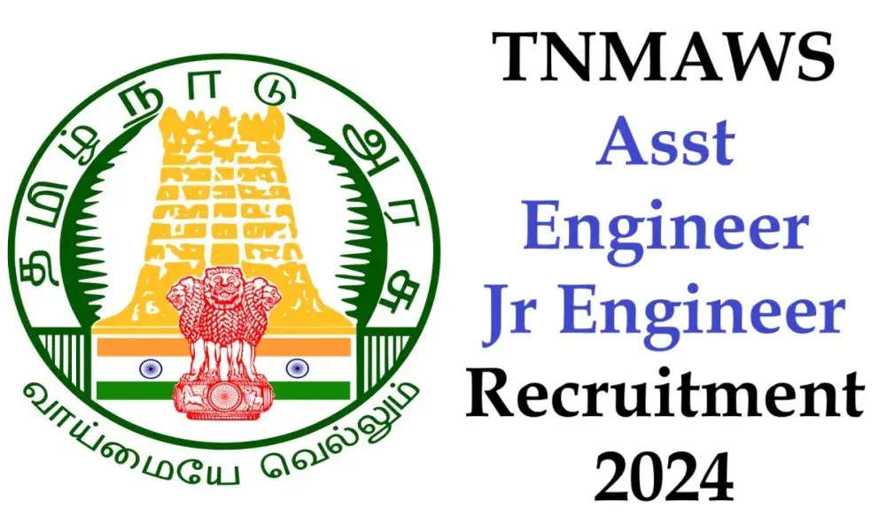 TNMAWS Announces Mega Recruitment Drive! Apply for 1933 Assistant Engineer, Junior Engineer & Other Posts