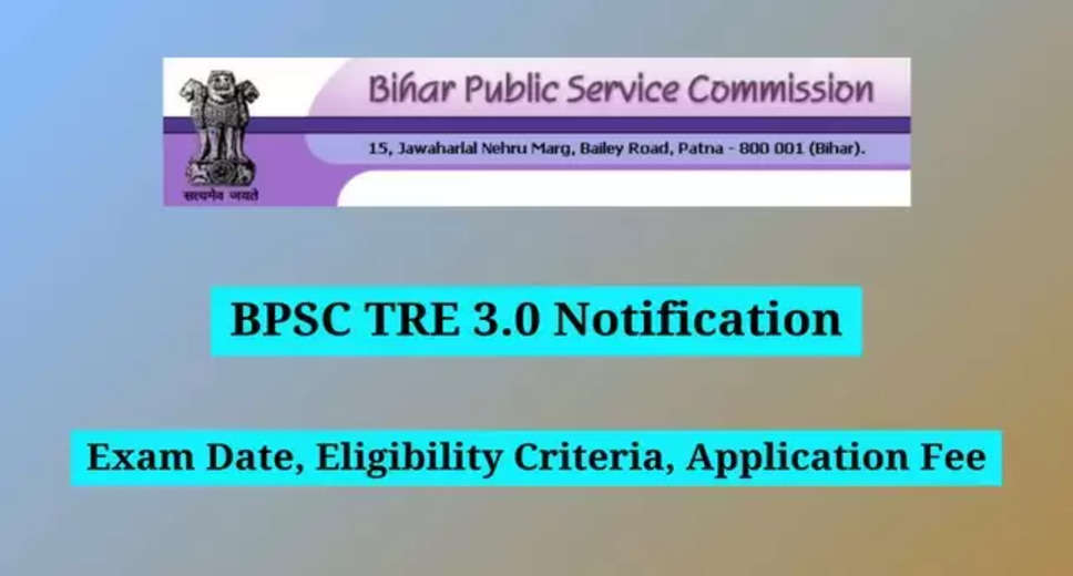 Bihar TRE 3.0 Recruitment 2024: New Exam Date for School Teachers, Subject-wise Seat Allocation Revealed