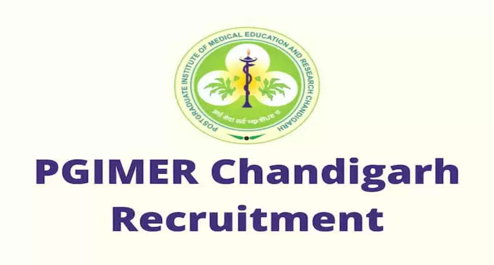 PGIMER Recruitment 2023: A great opportunity has emerged to get a job (Sarkari Naukri) in Postgraduate Institute of Medical Education and Research Chandigarh (PGIMER). PGIMER has sought applications to fill the posts of Field Lab Technician (PGIMER Recruitment 2023). Interested and eligible candidates who want to apply for these vacant posts (PGIMER Recruitment 2023), can apply by visiting the official website of PGIMER, pgimer.edu.in. The last date to apply for these posts (PGIMER Recruitment 2023) is 25 January 2023.  Apart from this, candidates can also apply for these posts (PGIMER Recruitment 2023) by directly clicking on this official link pgimer.edu.in. If you want more detailed information related to this recruitment, then you can see and download the official notification (PGIMER Recruitment 2023) through this link PGIMER Recruitment 2023 Notification PDF. A total of 1 post will be filled under this recruitment (PGIMER Recruitment 2023) process.  Important Dates for PGIMER Recruitment 2023  Online Application Starting Date –  Last date for online application - 25 January 2023  PGIMER Recruitment 2023 Posts Recruitment Location  Chandigarh  Details of posts for PGIMER Recruitment 2023  Total No. of Posts- Field Lab Technician – 1 Post  Eligibility Criteria for PGIMER Recruitment 2023  Field Lab Technician - B.Sc degree in Medical Lab Technology from recognized institute with experience  Age Limit for PGIMER Recruitment 2023  The age of the candidates will be valid as per the rules of the department.  Salary for PGIMER Recruitment 2023  Field Lab Technician – As per rules  Selection Process for PGIMER Recruitment 2023  Will be done on the basis of written test.  How to apply for PGIMER Recruitment 2023  Interested and eligible candidates can apply through the official website of PGIMER (pgimer.edu.in) by 25 January 2023. For detailed information in this regard, refer to the official notification given above.  If you want to get a government job, then apply for this recruitment before the last date and fulfill your dream of getting a government job. You can visit naukrinama.com for more such latest government jobs information.