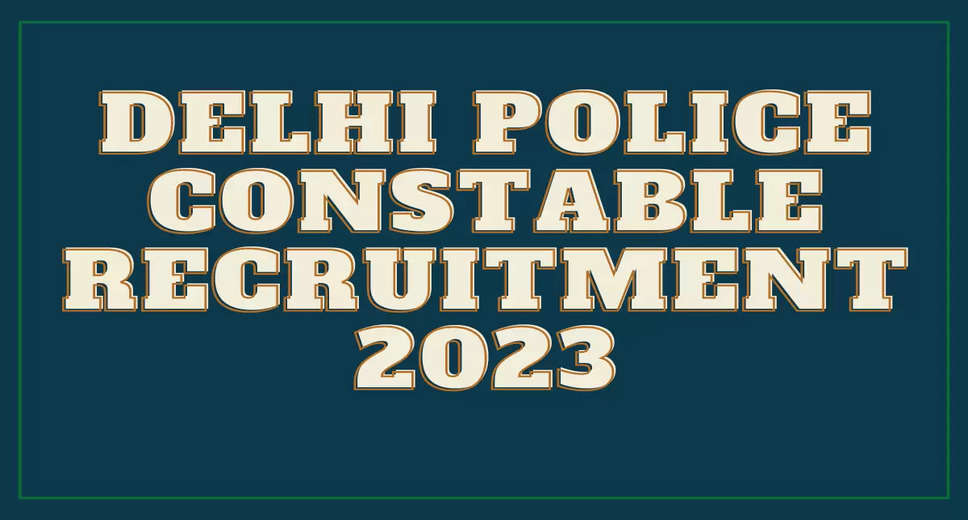 DELHI POLICE Recruitment 2023: A great opportunity has emerged to get a job (Sarkari Naukri) in Delhi Police (DELHI POLICE). DELHI POLICE has sought applications to fill the posts of constable (DELHI POLICE Recruitment 2023). Interested and eligible candidates who want to apply for these vacant posts (DELHI POLICE Recruitment 2023), they can apply by visiting the official website of DELHI POLICE delhipolice.gov.in. The last date to apply for these posts (DELHI POLICE Recruitment 2023) is 10 February 2023.  Apart from this, candidates can also apply for these posts (DELHI POLICE Recruitment 2023) by directly clicking on this official link delhipolice.gov.in. If you need more detailed information related to this recruitment, then you can see and download the official notification (DELHI POLICE Recruitment 2023) through this link DELHI POLICE RECRUITMENT 2023 NOTIFICATION PDF. A total of 6433 posts will be filled under this recruitment (DELHI POLICE Recruitment 2023) process.  Important Dates for Delhi Police Recruitment 2023  Online Application Starting Date –  Last date for online application - 11- February 2023  Details of posts for DELHI POLICE Recruitment 2023  Total Number of Posts – Constable – 6433 Posts  Eligibility Criteria for Delhi Police Recruitment 2023  Constable - 10th pass from recognized institute and having experience  Age Limit for DELHI POLICE Recruitment 2023  Constable– The age of the candidates will be valid as per the rules of the department.  Salary for DELHI POLICE Recruitment 2023  Constable - As per the rules of the department  Selection Process for DELHI POLICE Recruitment 2023  Constable: Will be done on the basis of written test.  How to apply for Delhi Police Recruitment 2023  Interested and eligible candidates can apply through the official website of DELHI POLICE (delhipolice.gov.in) by 11 February 2023. For detailed information in this regard, refer to the official notification given above.  If you want to get a government job, then apply for this recruitment before the last date and fulfill your dream of getting a government job. You can visit naukrinama.com for more such latest government jobs information.