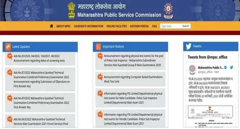 Maharashtra MPSC Research Officer & Forest Statistician 2022 Exam Answer Key Published