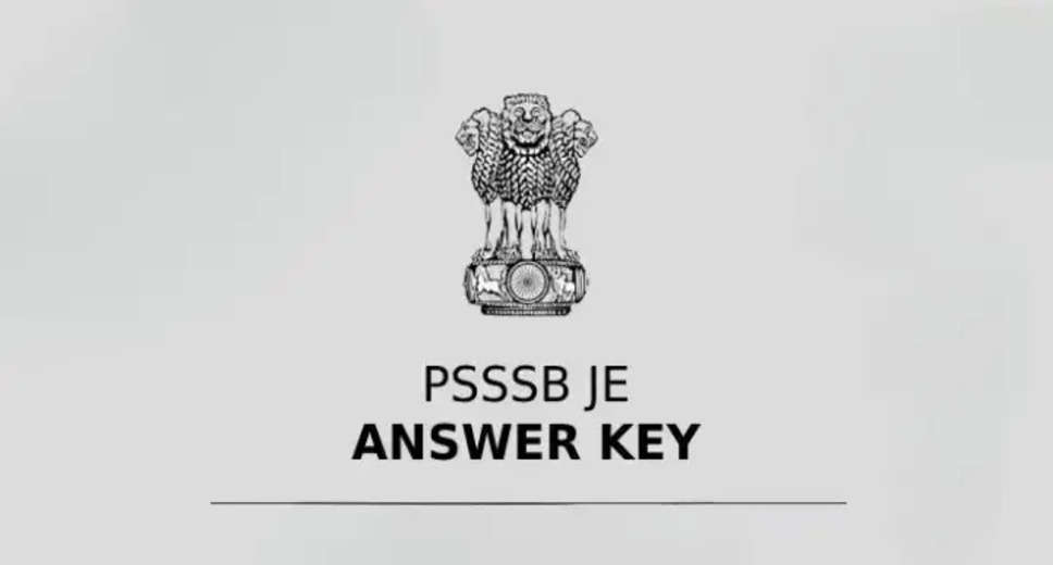 PSSSB Junior Engineer Answer Key 2024: Download Provisional Answer Key & Raise Objections