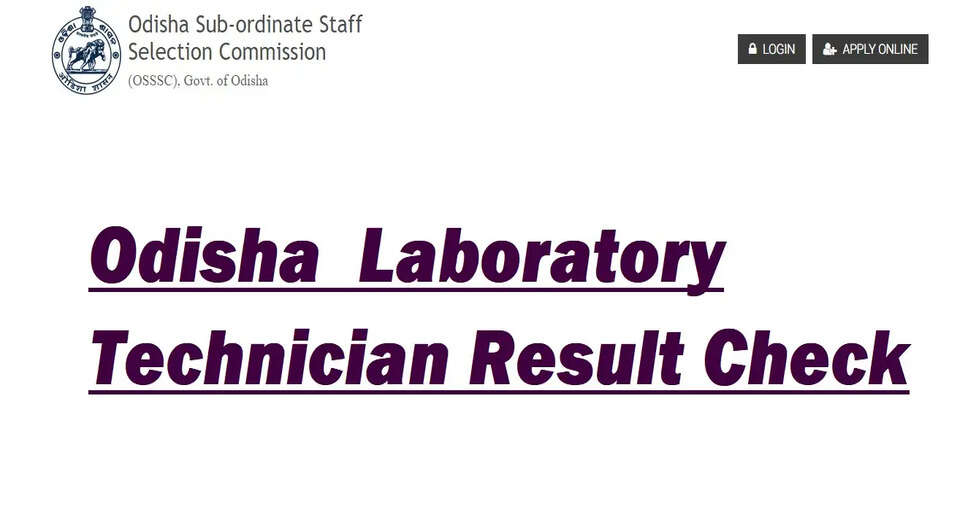 OSSC Staff Nurse, Pharmacist, Lab Technician, X-Ray Technician & Other Posts 2023 - Provisional Selection List Out