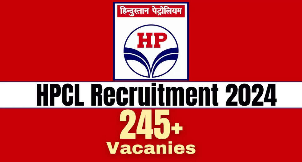 HPCL Recruitment 2024: Apply Online for 247 Mechanical Engineer, Sr Officer & Other Vacancies
