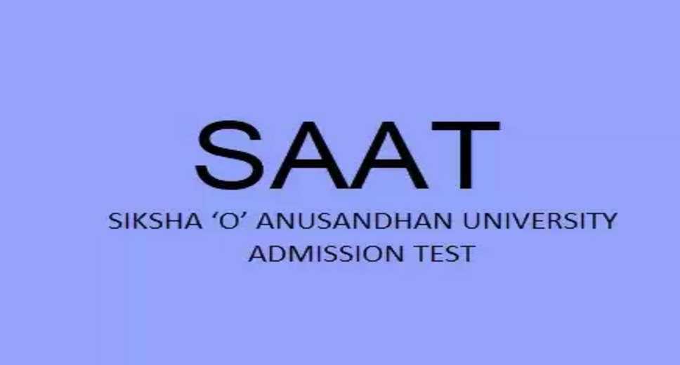 SAAT 2024 Exam Schedule Now Available: Check Details at admission.soa.ac.in