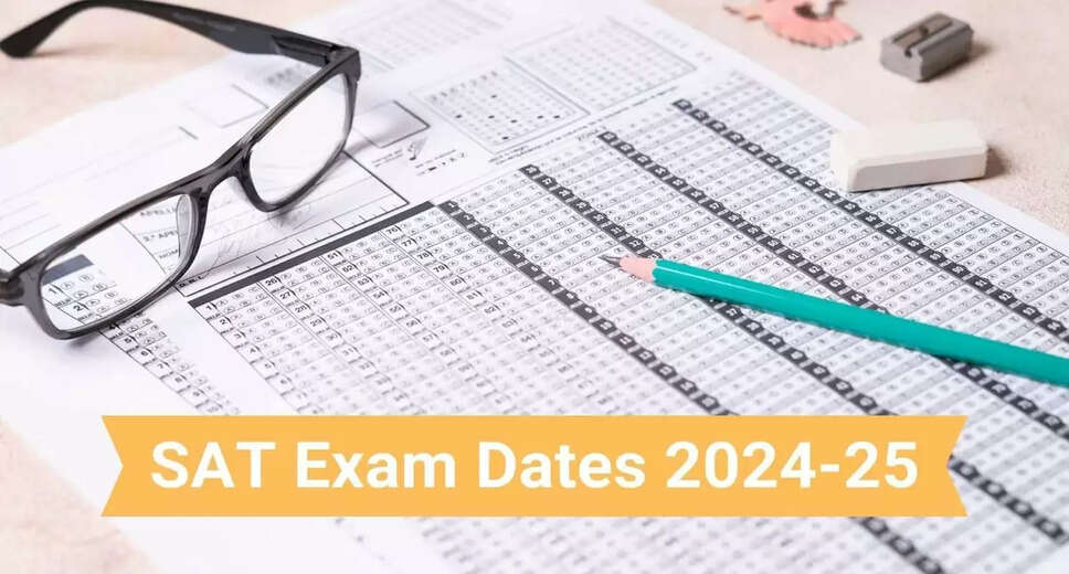 SAT 2024: Official Schedule Released with First Exam on August 24
