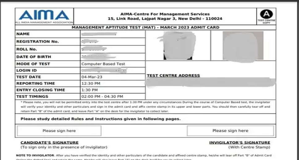 MAT May 2024: Admit Card for CBT Released Today, Download Link and Process Available Now
