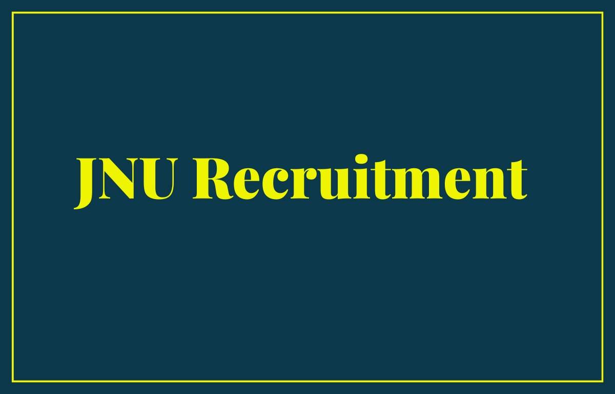 JNU Recruitment 2023 Apply Online Senior Consultant Posts
