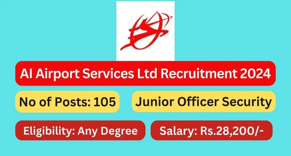 AIASL Recruitment 2024: 105 Security Officer & Junior Officer Posts (Walk-in Interview!)